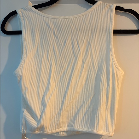 Women's White Tank - Picture 2 of 3